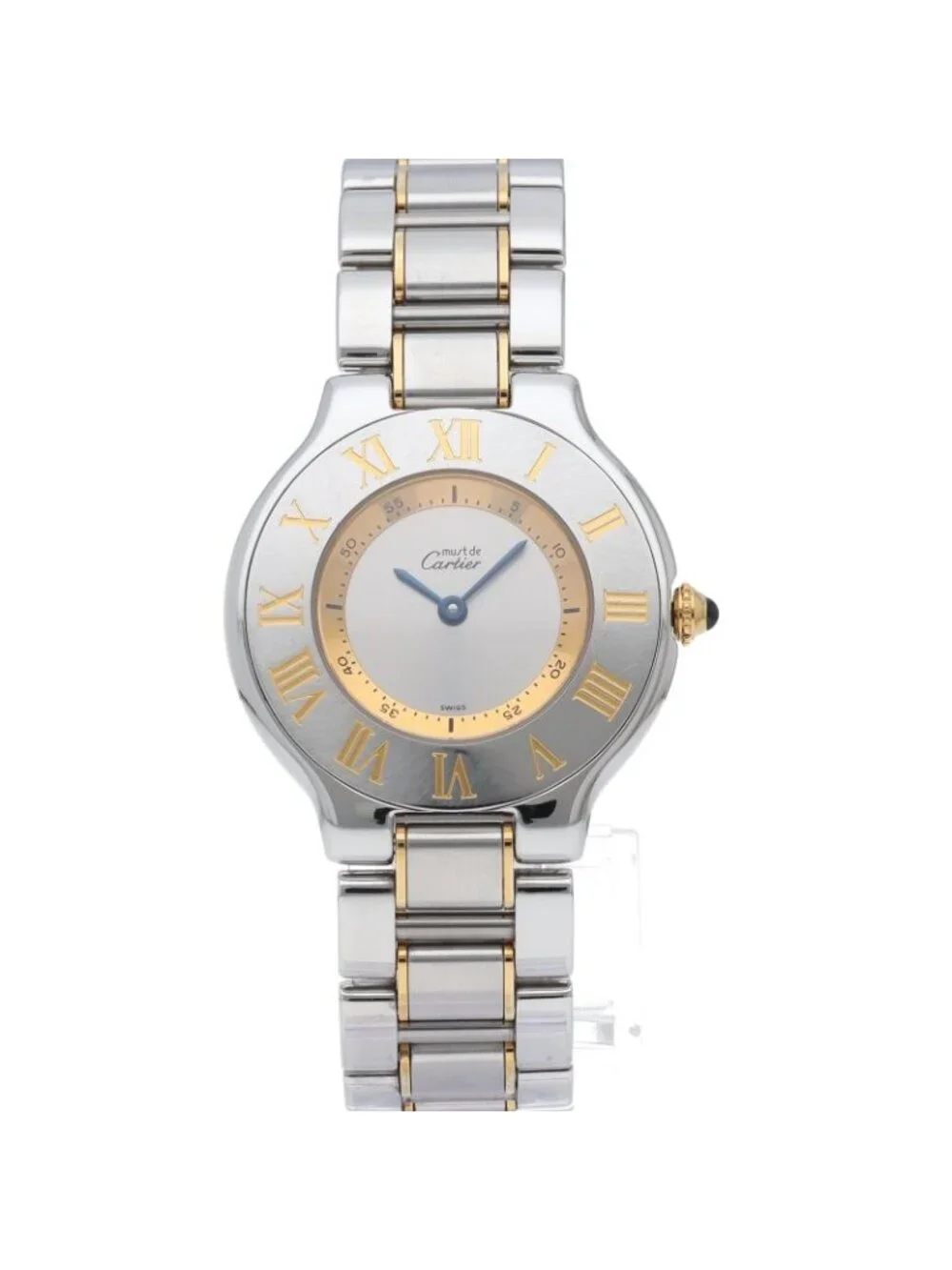Cartier Must 21 LM Watch SS Silver Polished